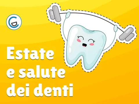 Poster video Estate e salute dei denti: alcuni consigli