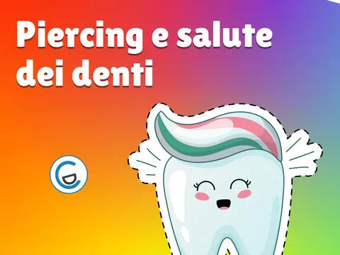 Poster video Piercing e salute dei denti