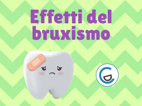 Poster video Gli effetti del Bruxismo