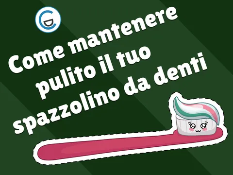Poster video Come mantenere pulito il tuo spazzolino da denti